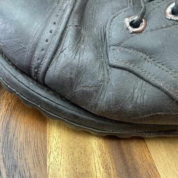 Vintage 1950s Chippewa Leather Side Zip Boots Brown Men\'s Sz 10.5 Black Label main image 12